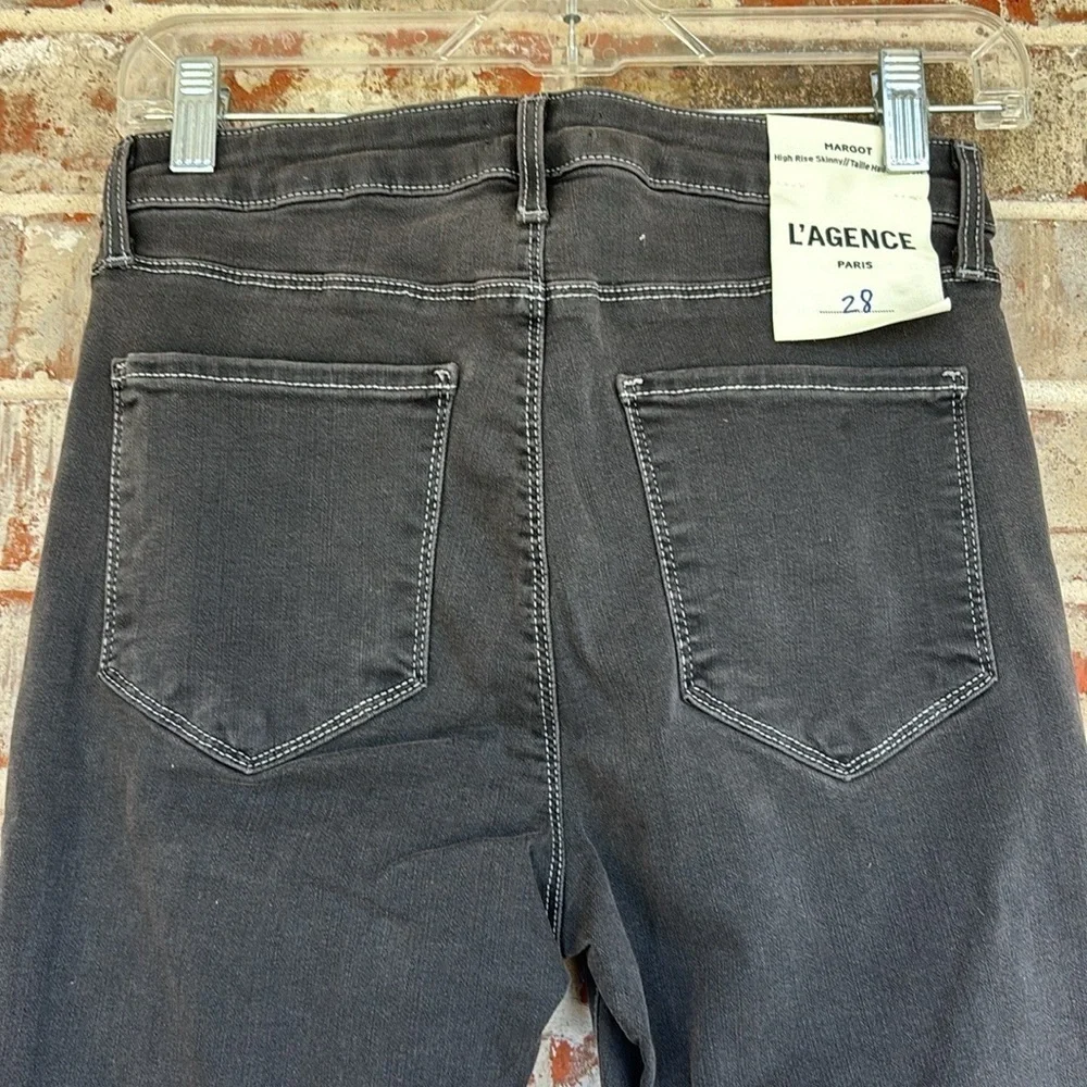 L’Agence Margot‎ Dark Graphite High Rise Skinny Jeans